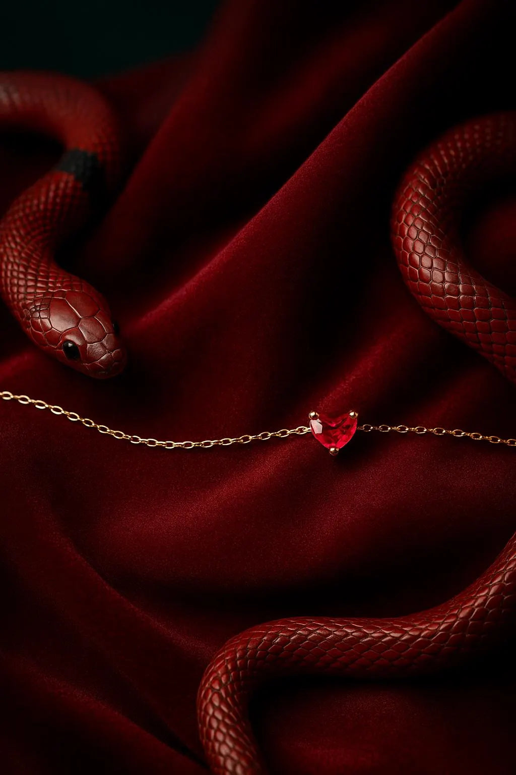 GOLDEN HEART BRACELET.