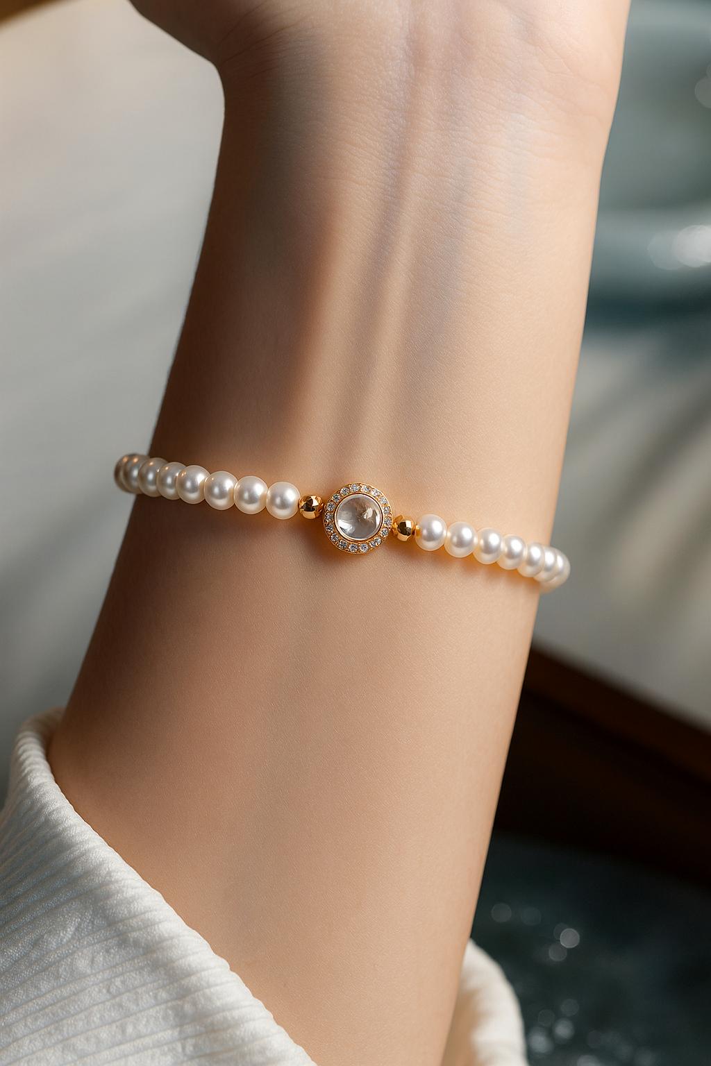 PERSEFONE’S PEARL BRACELET.