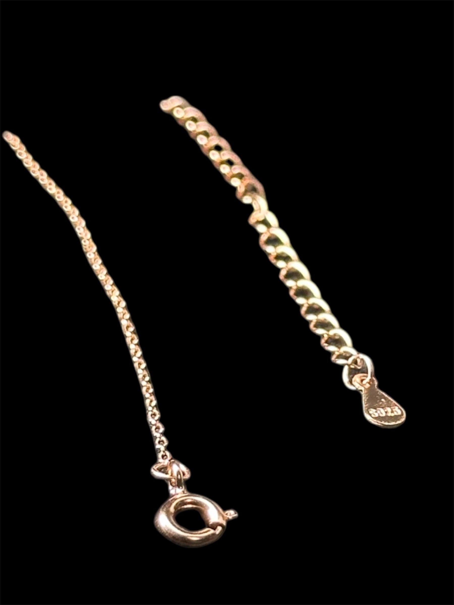 BLUE HEART NECKLACE.