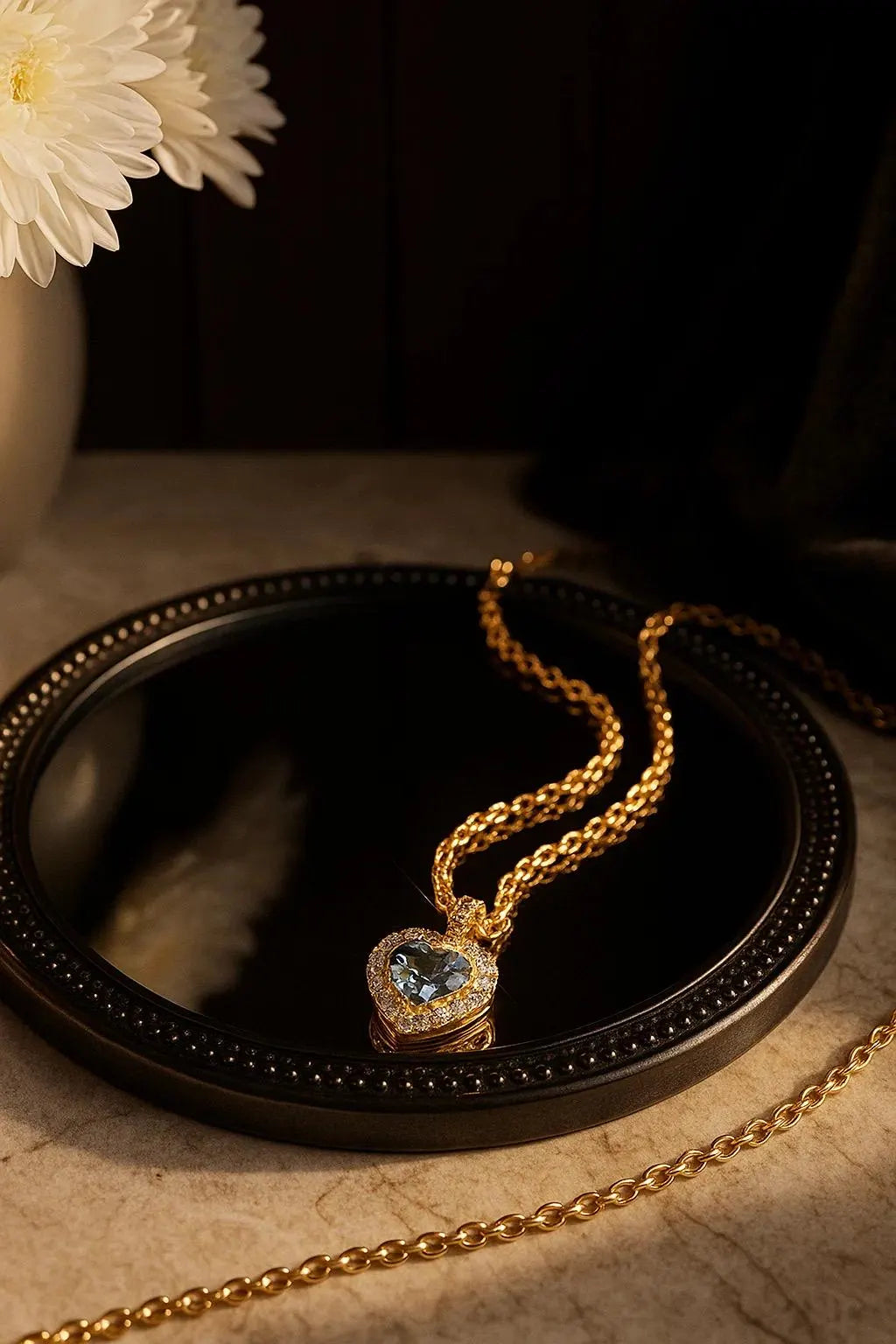 CELESTIAL HEART NECKLACE.