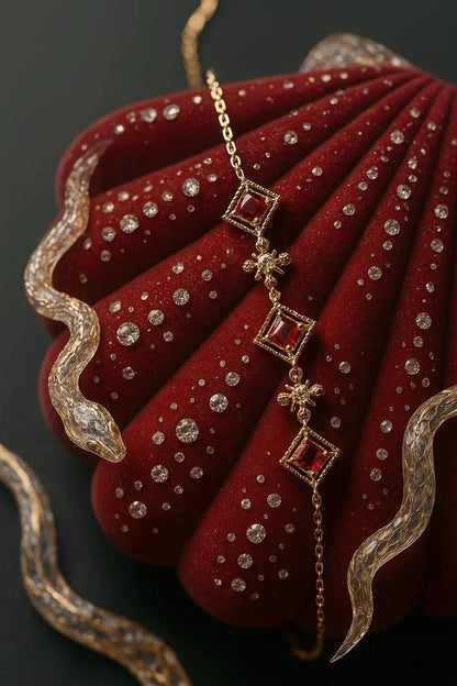 PERSEFONE RED BRACELET.