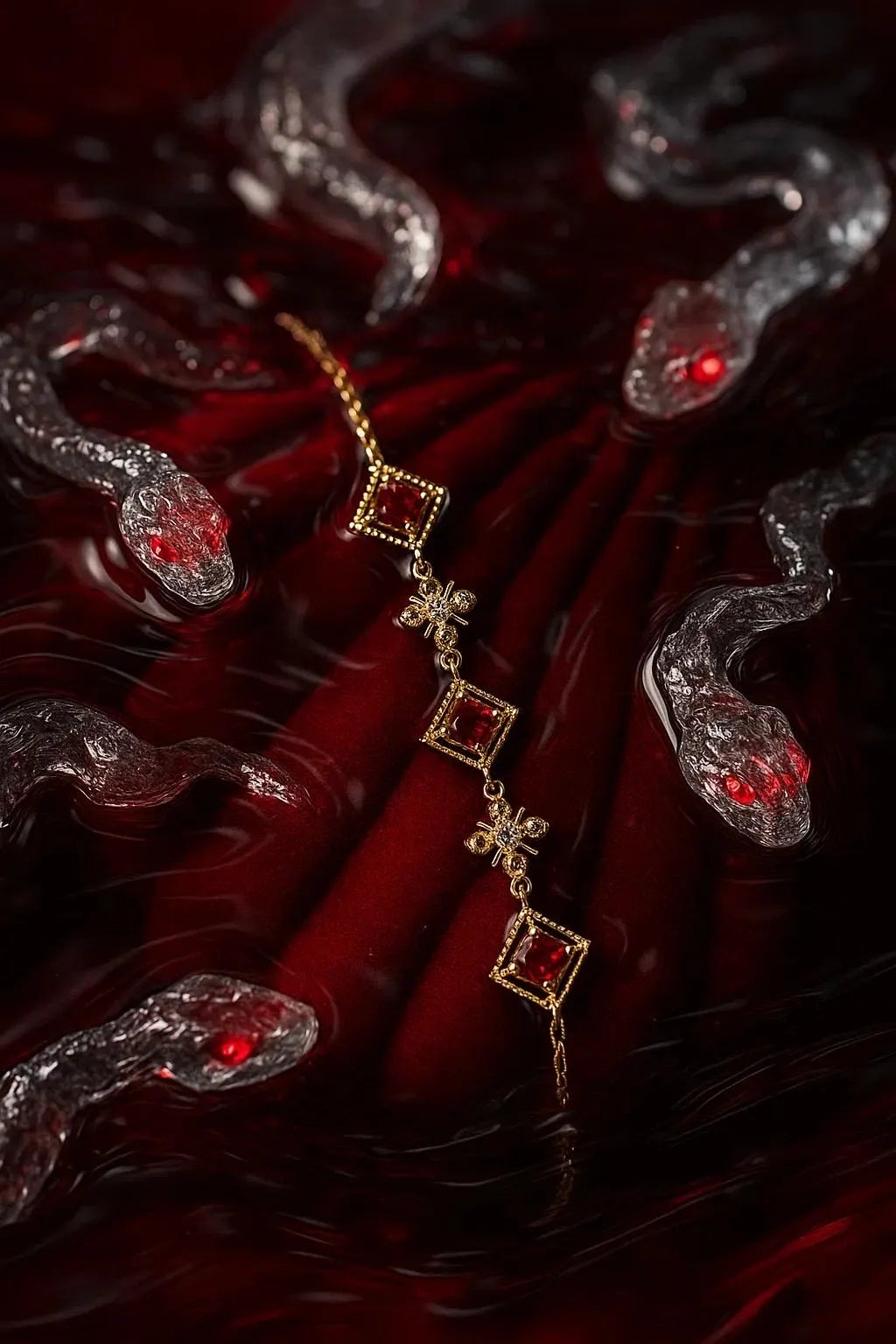 PERSEFONE RED BRACELET.