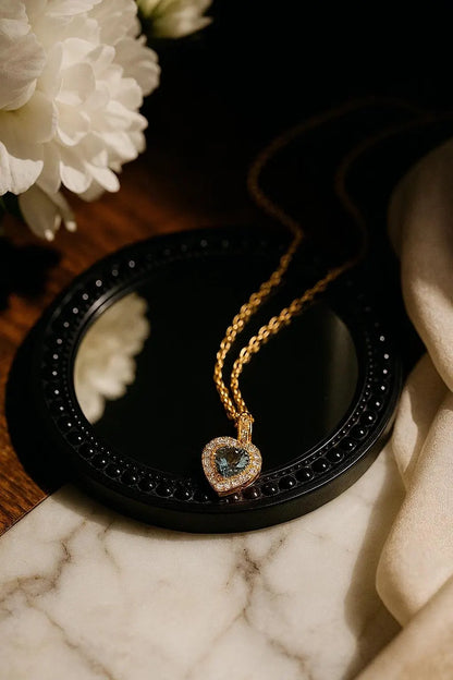 CELESTIAL HEART NECKLACE.