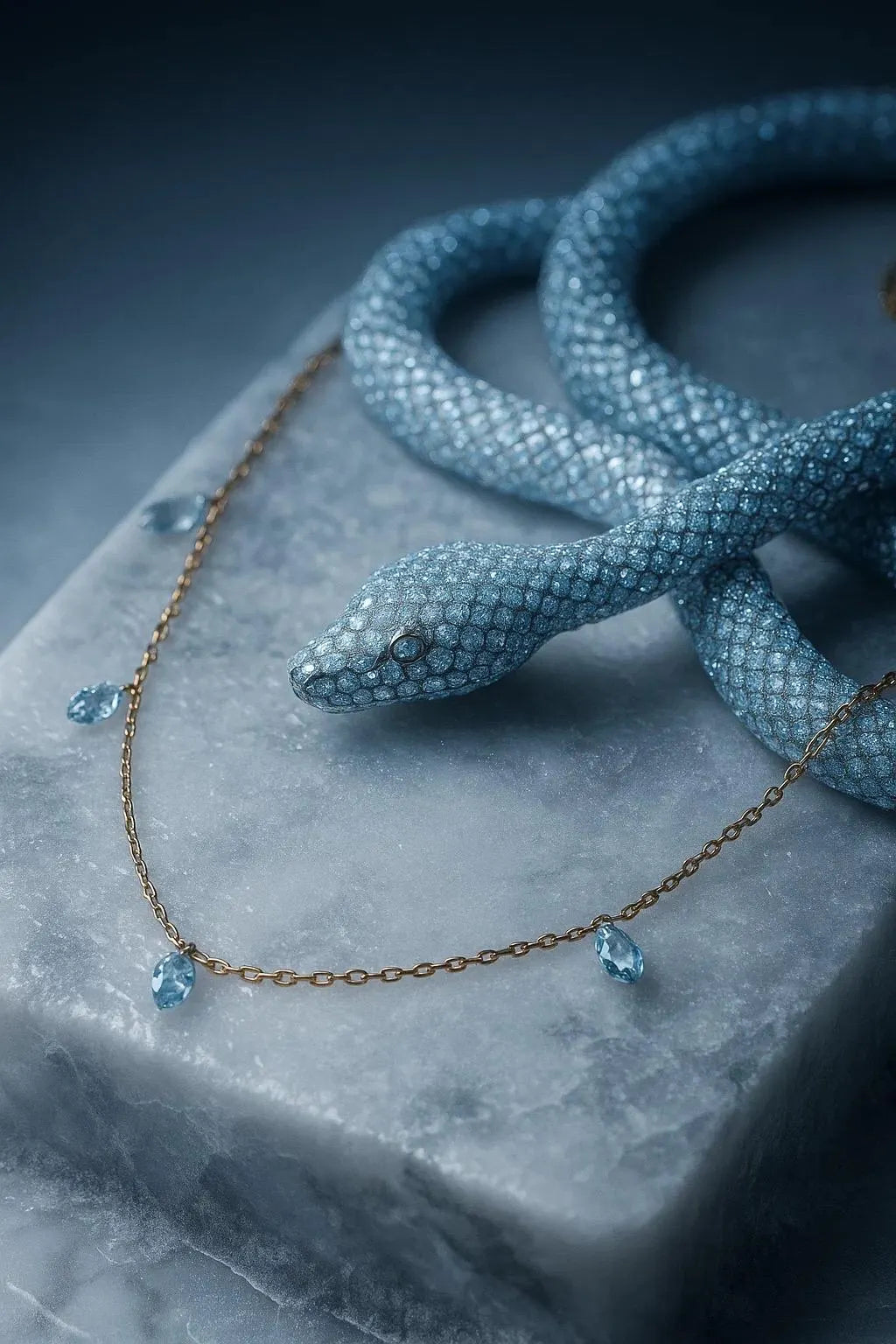 CELESTIAL DROP NECKLACE.