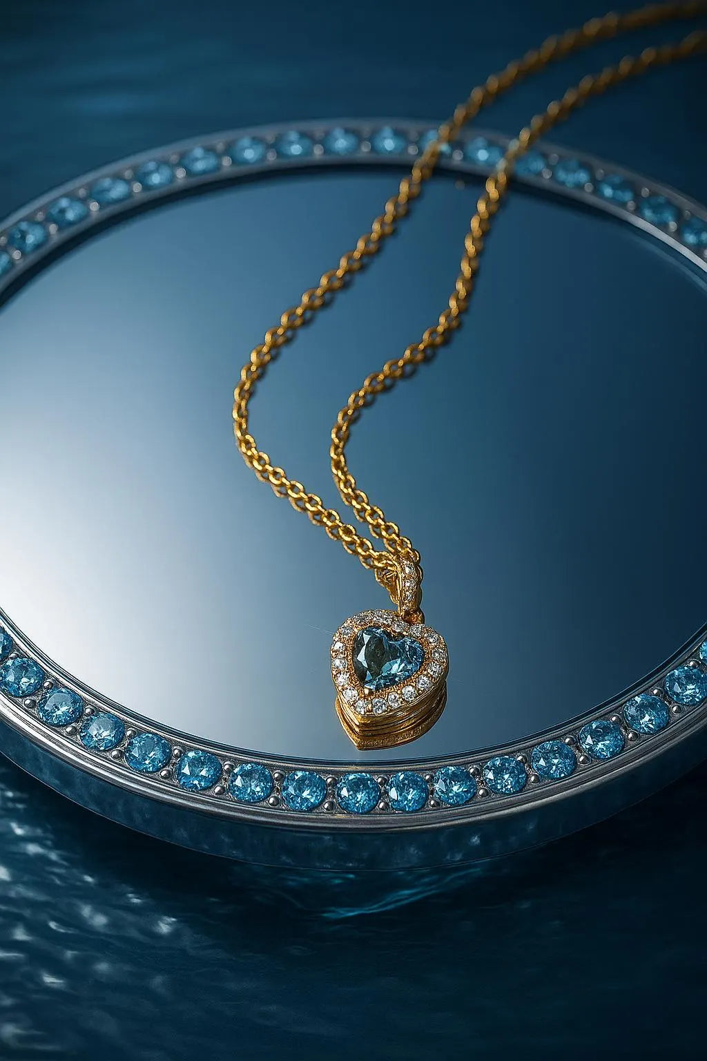 CELESTIAL HEART NECKLACE.